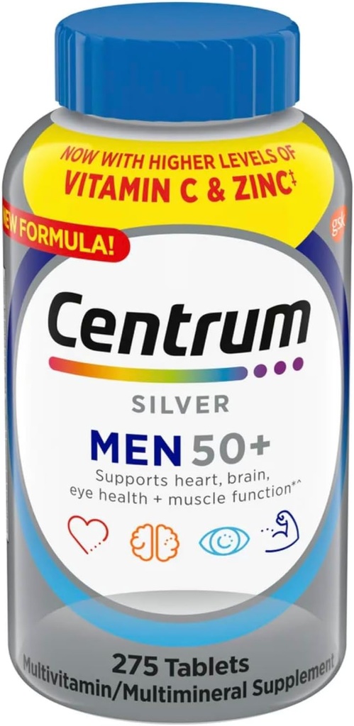 Centrum® Silver® Heren - 250 tabletten