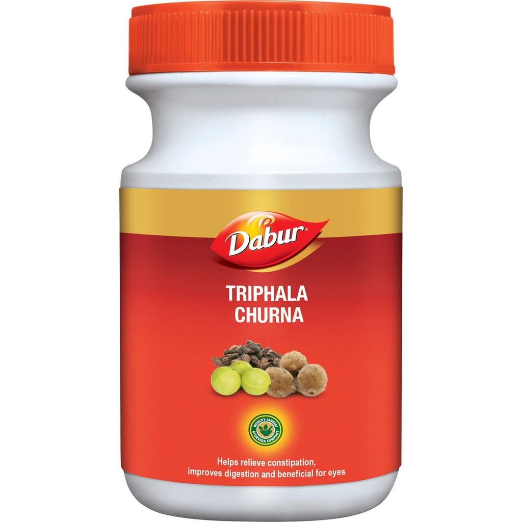 Dabur Triphala Churna Ayurvedische Remedie voor Gastro-Intestinale Gezondheid - 500 g