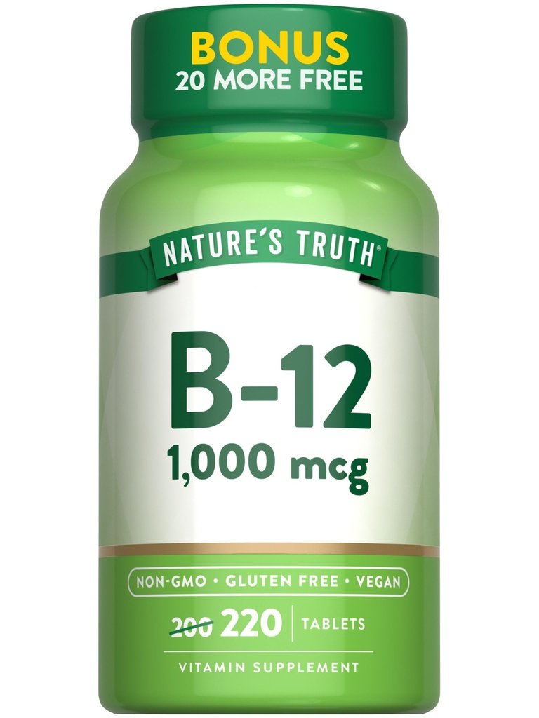 De waarheid van de natuur vitamine B12 tabletten 