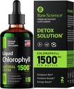 Chlorofyl Liquid Drops - Body Deodorizing Supplement, Natural Energy Boost, Organic Chlorofyl Fast Absorbing Vegan Liquid Chlorofyl Boost Oxygen & Internal Deodorant, Detox Liquid Oxygen Drops
