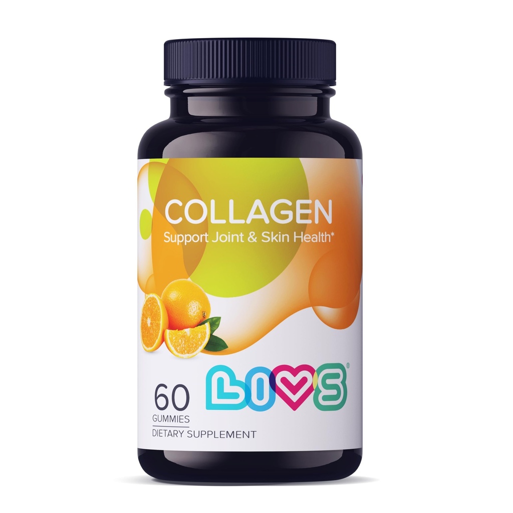 LIVS Collageen Gummies for Women & Men 
