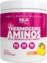 Haar Thermogenic Amino Women's Pre Post & Intra Workout Booster (Mango Passion,30 Servings) w BCAA Essential Amino Acids, Cafeine, & Electrolytes- Max Your Workouts w Sustained Energy-Vegan,Sugar Free
