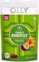 OLLY Daily Energy Gummy, Cafeïnevrij, Vitamine B12, CoQ10, Goji Berry, Adult Chewable Supplement, Tropische smaak - 120 Graaf pouch