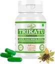 Natuurlijke en zuivere kruidentrikatu (Pippali, Kali Mirch, Sonth) Extract Capsules 