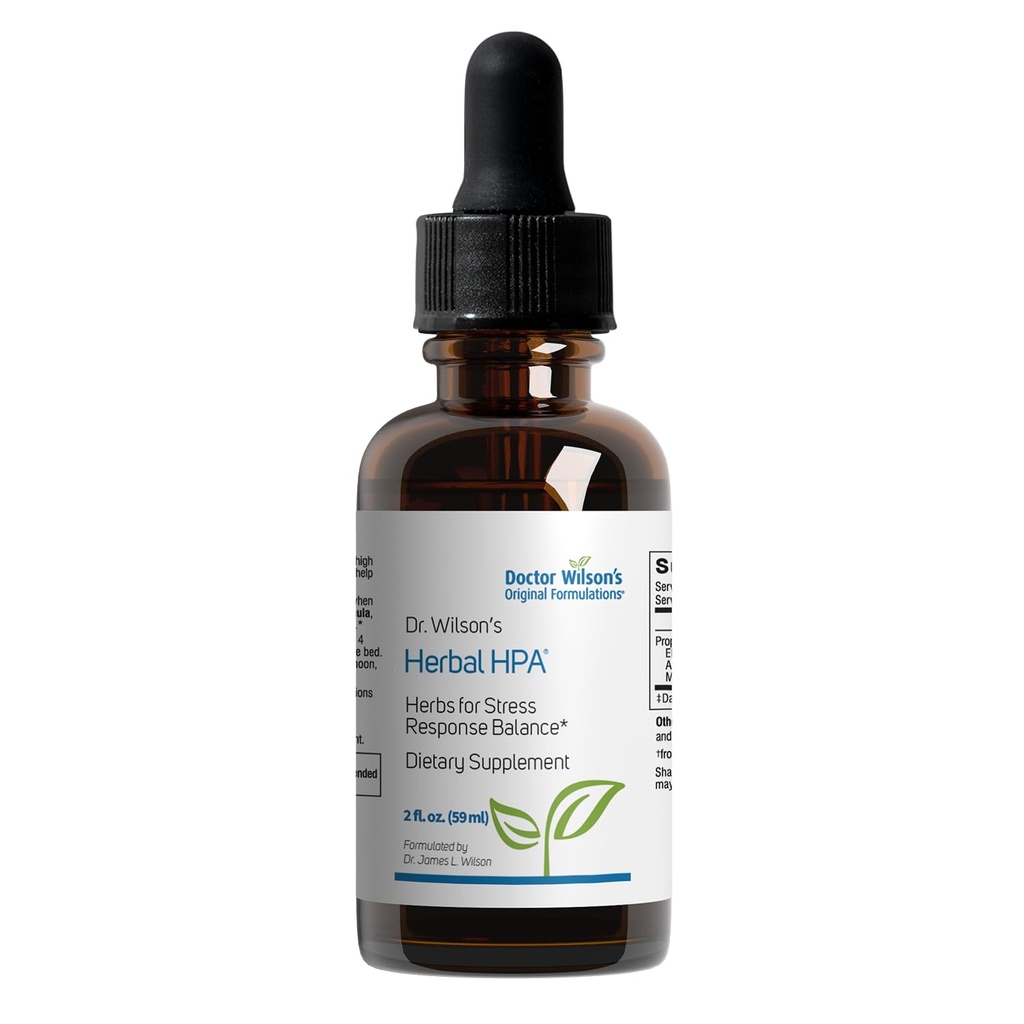 Dr. Wilson's Herbal HPA 1 Ounce adaptogene kruiden voor adrenal en kalmerende ondersteuning
