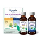 Hyland's baby slijm en koude hulp, dag en nacht waarde Pack, baby en baby koude geneeskunde, decongestant en hoest verlichting, 8 Fl Oz