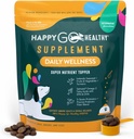 Dagelijkse Wellness Supplementen voor Honden Probiotische en Prebiotische Voordelen met Visolie en Zeewier om uw hondenstralen de hele dag lang te houden