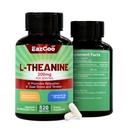 L-Theanine 200mg, Aminozuursupplement ter ondersteuning van ontspanning, stress, L Theanine Capsules - Non-GMO, Glutenvrij, 240 Veg Capsules