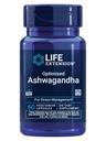 Life Extension Optimized Ashwagandha - Stress Management Supplement voor een gezonde stress response, focus, geheugen, stress relief - Vegetarisch, Glutenvrij, Non-GMO, 60 capsules