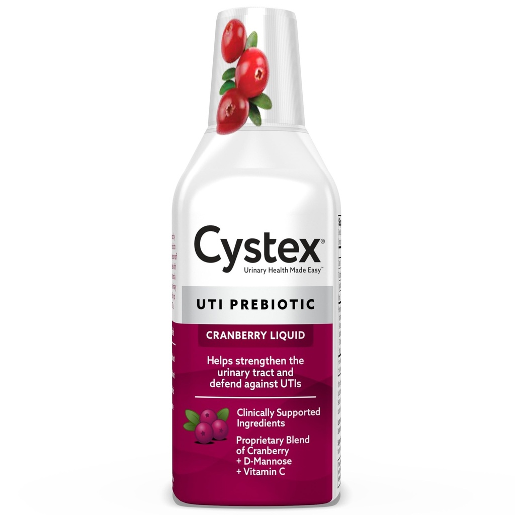 Cytex UTI Support & Urinary Health Supplement - Sugar-Free Cranberry Prebiotic with D-Mannose, Vitamine C, & Bromelain for UTI Protection & Maintenance - Liquid Formula - 7.6 fl oz - (Pack of 1)
