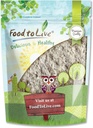 Nourriture à vivre - Poudre de musc de Psyllium, 1,5 livre - Pure, Kosher, Vegan, Kéto, Non aromatisé, Finement Ground, Bulk, Mixe bien, Riche en fibre soluble
