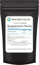 Voorgeschreven voor het leven N acetaat L Glutaminepoeder, Pure L Glutamine Aminozuren Supplement (12oz / 340g)