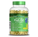 Walgreens (voormalig fijnste voeding) Half-de-grootte visolie 1200 mg Softgels 200,0ea