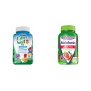 Vitafusion Fiber Well Fit Gummies 90 Tel en Max Strength Melatonine Gummies 100 Tellen