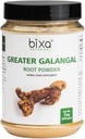 bixa BOTANICAL Greater Galangal Root Powder | Alpinia Galanga (Kulinjan) | Perfect for Soups & Cooking | Ayurvedic Herbal Supplement, Kosher, Steam Treated, Non-GMO, Vegan, 100% Pure | 200g / 7oz