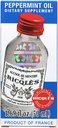 Ricqles Peppermint Oil Dietary Supplement (Ondersteunt gezonde spijsvertering, Intestinal Comfort) (1.69 fl. oz) (1 fles) (Product van Frankrijk)