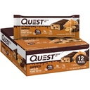 Quest Nutrition Dipped Chocolade Pindakaas Proteïne Bars, 18g Proteïne, 1g Suiker, 3g Net Carbs, Glutenvrij, 12 Tellen