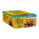 FULFIL proteïne Snack Bars, Chocolade Gezouten Karamel Gearomatiseerd, Glutenvrij met 15g eiwit, Pantry Nietjes, 12 Tellen
