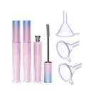 3 stuks 7ml Luxe herbruikbare lege mascara buizen met wimper Wand Lege flestube Container voor wimpergroei olie Mascara met penseel en 3 Funnels Huis en reizen gebruik roze kleurverloop