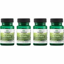 Swanson Magnolia Bark-Herbal Supplement Traditioneel gebruikt ter bevordering van het zenuwstelsel en de spijsvertering van de gezondheid ondersteuning-kan de respiratoire gezondheid en stress ondersteuning (30 Veggie capsules, 200 mg elke) 4 Pack