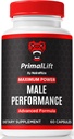 NutraRize PrimalLift pillen, Official Primal Lift voor mannen, PrimalLift mannelijke prestaties, Alle natuurlijke formule ter ondersteuning van prestaties en algehele lichaamswelzijn, PrimalLift ME beoordeling (60 capsules)