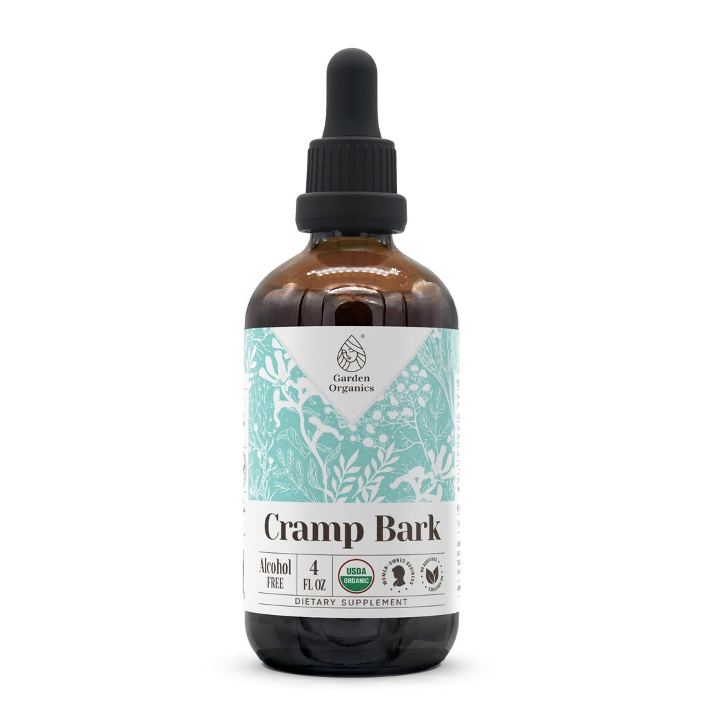Kramp Bark Alcoholvrije natuurlijke Tinctuur Extract, Immuun systeem Booster, Liquid Drops Gemaakt van 100% Kramp Bark (Viburnum opulus) Gedroogde Bast (4 fl oz)