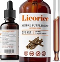 FabLab Licorice Root Extract - Herbal Immune Support- Glycyrrhiza Glabra supplement voor digestie Restore Respiratory Health Fatigue -Non-GMO (Licorice 2 Fl Oz)