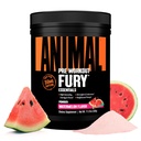 Animal Fury Pre Workout Powder - Watermeloen, 350mg Cafeïne, BCAA Aminozuren, 2g Beta Alanine, Citrulline & Tyrosine, Energie, Focus, Kracht, Duurzaamheid, Vooropleiding voor mannen en vrouwen, 20 Servers