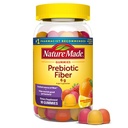 Nature Made Prebiotic Fiber Gummies voor volwassenen en kinderen, vezelsupplement voor spijsverteringssysteem ondersteuning, 90 Gummies