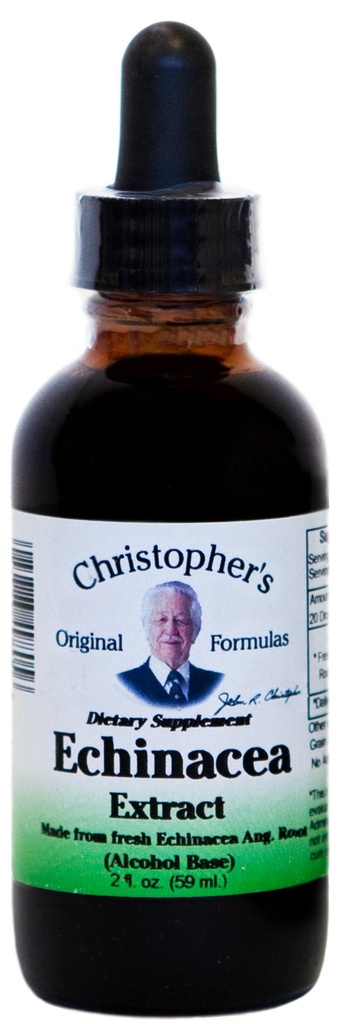 Dr Christopher Echinacea Angustifolia Extrait d'alcool à la racine 2 oz