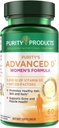 Zuiverheid Producten Dr. Cannell's Advanced Vitamine D Vrouwenformule verrijkt met luteïne en biotine voor gezonde huid en haar - 60 Vegetarische Capsules