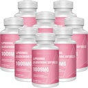 Liposomale Glutathion Softgels 1500MG, Verminderd Glutathion Supplement met Vitamine C, Betere Absorptie, Niet-GMO Krachtige Antioxidant voor gezonde Veroudering, Detox, Immune Health, 480 Softgels