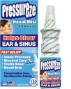 Drukneusspray - Alle natuurlijke conserveringsvrije steriel - snelle relief neusspray - voor Sinus Allergieën Congestie Geblokkeerde ooren Luidsnurken 130 Sprays, 18 ml