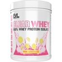 Evlutie Voeding Helder Wei - 100% Wei eiwitisolaat - voor spiergroei, sterkte en herstel - 20g isolaateiwit per portie - snelle absorptie - glutenvrij en vetvrij - 1,1lb - roze limonade