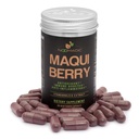 Noomadic Maqui Berry, 60 capsules de 500mg chacun, antioxydant (haute ORAC), système immunitaire de soutien, soutient les yeux secs (supporte la production de la tear), extrait normalisé (10% anthocyanes)