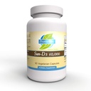 Priority One Vitamins Sun D3 10.000 90 Vegetarische Capsules - The Meest bio available Form of Vitamin D (cholecalciferol).*