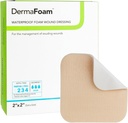 Derma Foam Non-Adhesive Foam Dressing, 2x2, 10 Count