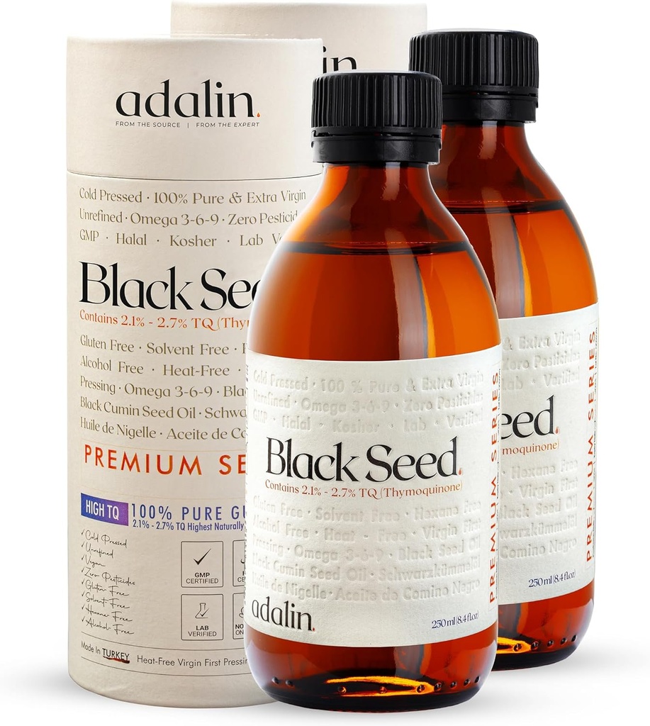 Adalin Black Seed Oil Liquid 16.8 fl oz 