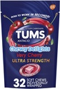 Tums Chewy Délices, très cerise 32 ea Pack de 4 par TUMS