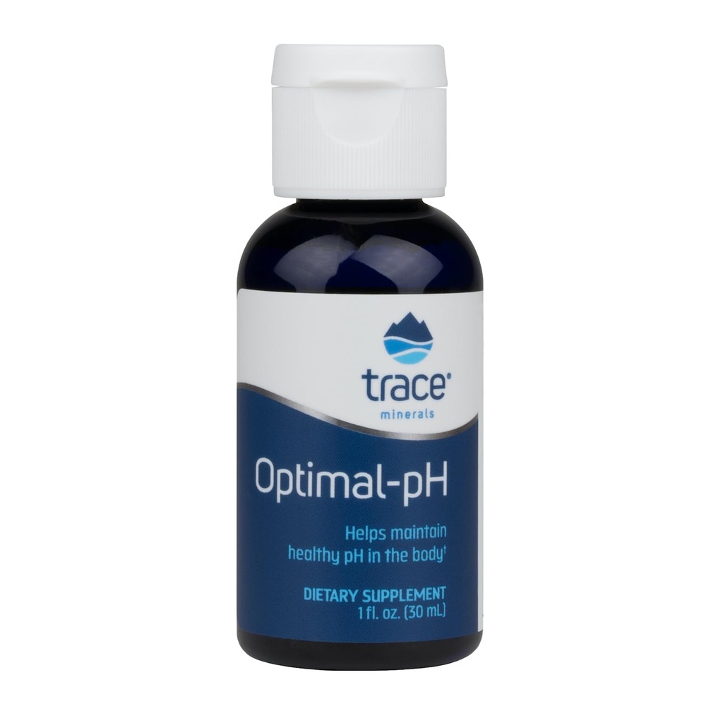Trace Minerals Optimal-pH - Concentrated Ionic Mineral Supplement for Digestief & Immune Health - Digestie & pH Support Supplement with Magnesium & Boron - 1 fl oz (Ongeveer 120 Servings)