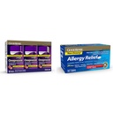 GoodSense Omeprazol tabletten 20mg 14 Count Pack van 3 & Loratadine tabletten 10mg 365 Count Allergie Relief Antihistamine
