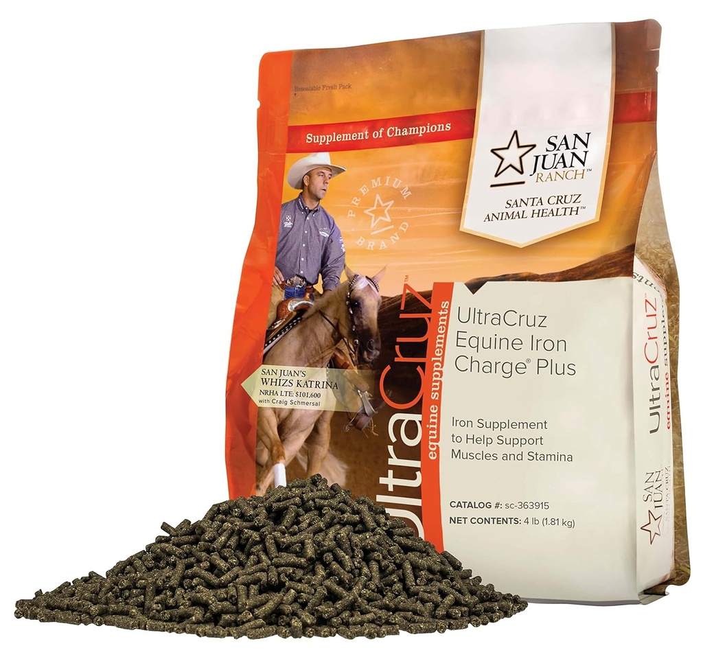 Charge de fer équine UltraCruz® Plus, 4 lb