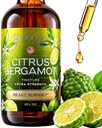Citrus Bergamot gouttes 2 fl oz – Fabriqué aux États-Unis - Support antioxydant naturel, supplément de bien-être cardiaque et métabolique - Extrait de Bergamot