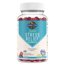Tuin van het leven Kruiden Stress Relief Gummy met Rhodiola & Saffraan voor Positieve Mood & Stress Response Plus Prebiotica & Probiotica voor Digestieve Ondersteuning Niet-GMO, Glutenvrij, Kosher, 30 porties