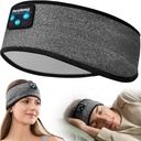 Perytong Draadloze slaaphoofdband met comfortabele oordopjes voor Side Sleepers, Sleeping Eye Mask voor vrouwen Mannen Workout Running