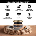 Vedapure Purest Himalayan Shilajit Resin 100% Pure Shilajit avec Acid Fulvic & 85+ Complexe Minéraux Traces pour l'Energie et l'Immune Support, 15 Grams