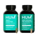 HUM Détox et nettoyage complet de la peau -Proboitics for problem Skin and Acne Breakouts wirrh Algae biologique, les herbes détoxifiantes, l'escouade cutanée et le nettoyage quotidien