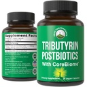 CoreBiome Tributyrine Postbiotic Supplement Klinisch getest op Gut Health. Effectiever dan natriumbutyrate capsules. Hoge biologische beschikbaarheid Post Biotica Voor Digestief, Leaky Gut, Colon, Microbiome